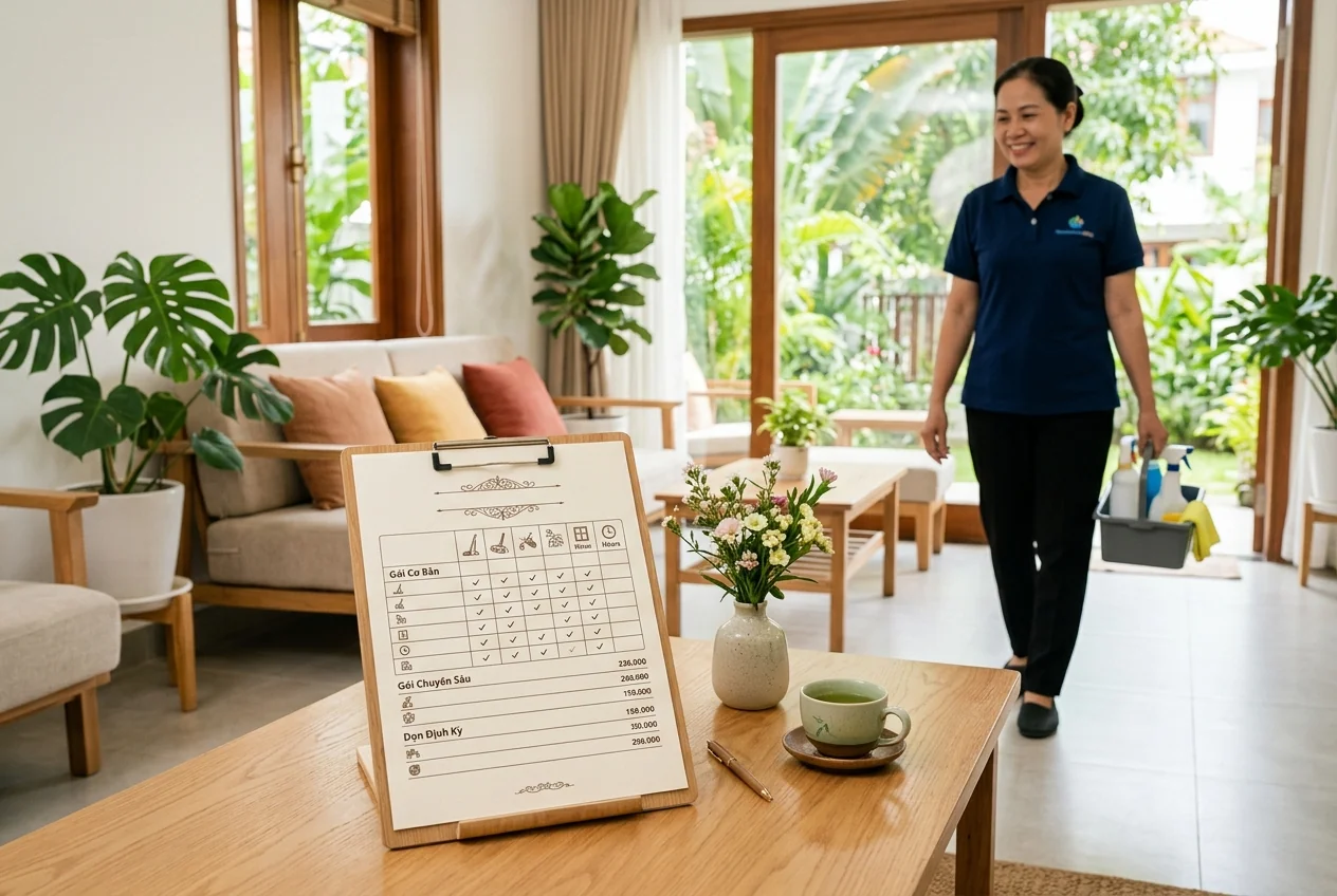 Báo giá dịch vụ dọn nhà tại Hạ Long