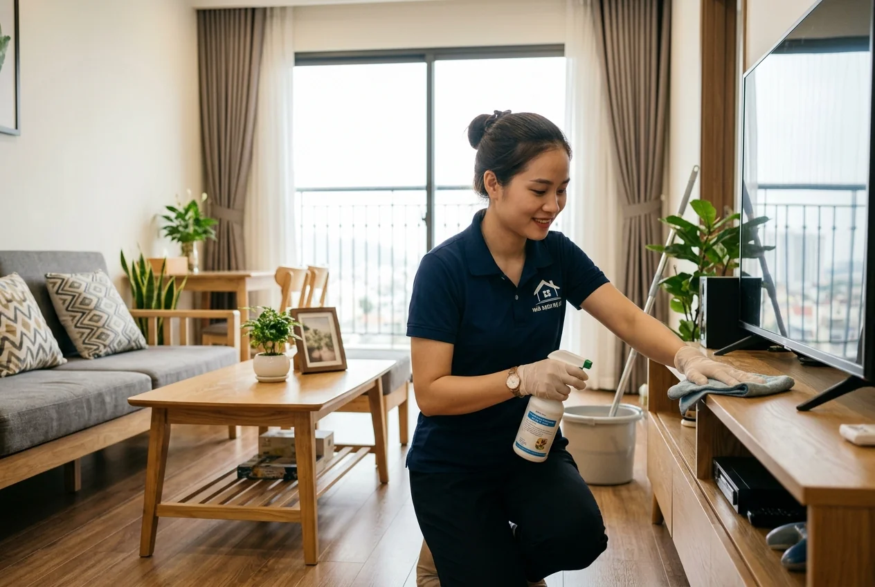 Dịch vụ dọn nhà định kỳ tại Hạ Long