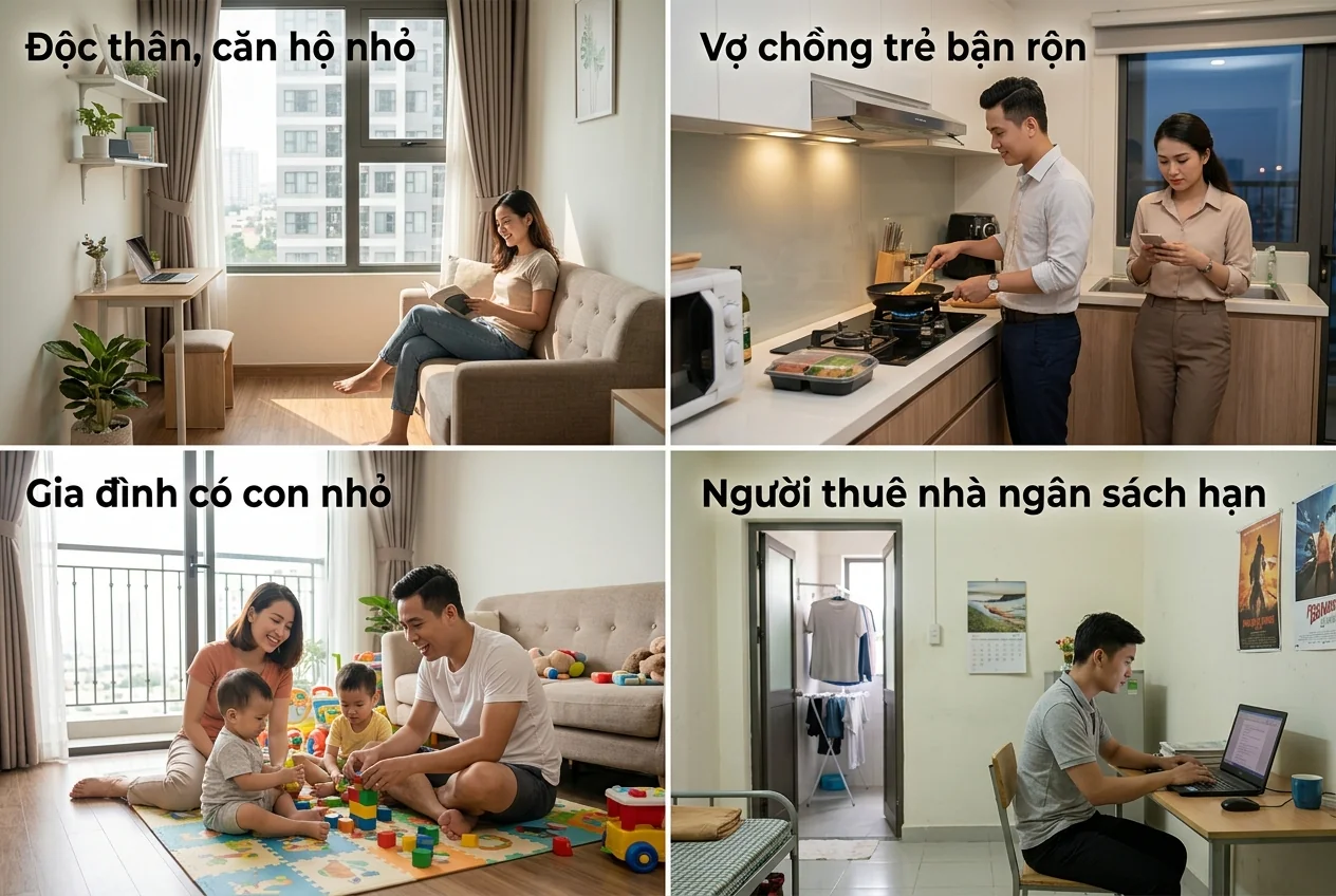 Bốn kịch bản để tự xác định nên tự dọn nhà hay thuê dịch vụ