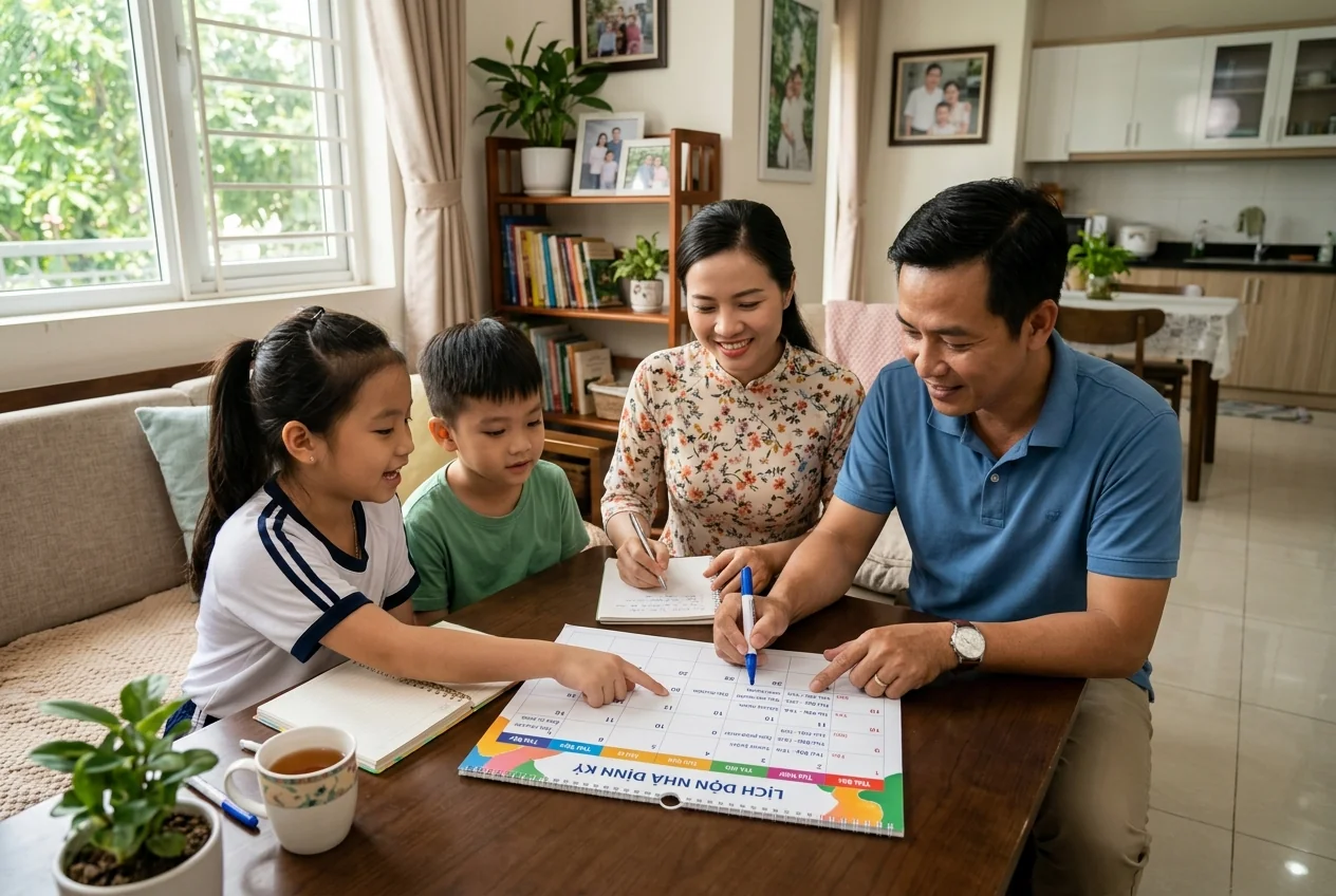 Hướng dẫn chọn tần suất dọn nhà định kỳ phù hợp theo từng gia đình