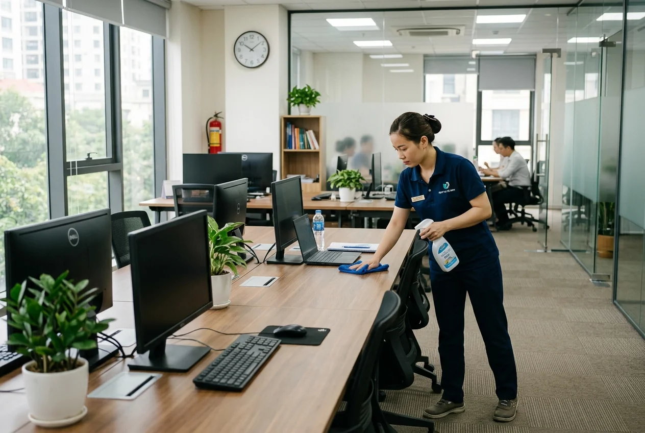 Cam kết bảo mật tài liệu và tài sản văn phòng - Nhà sạch Hạ Long