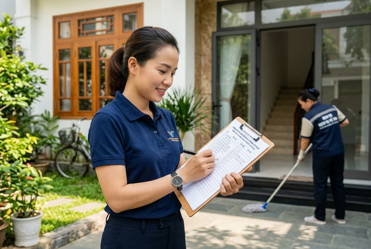 Checklist kiểm tra an toàn lao động khi thuê đơn vị vệ sinh công nghiệp