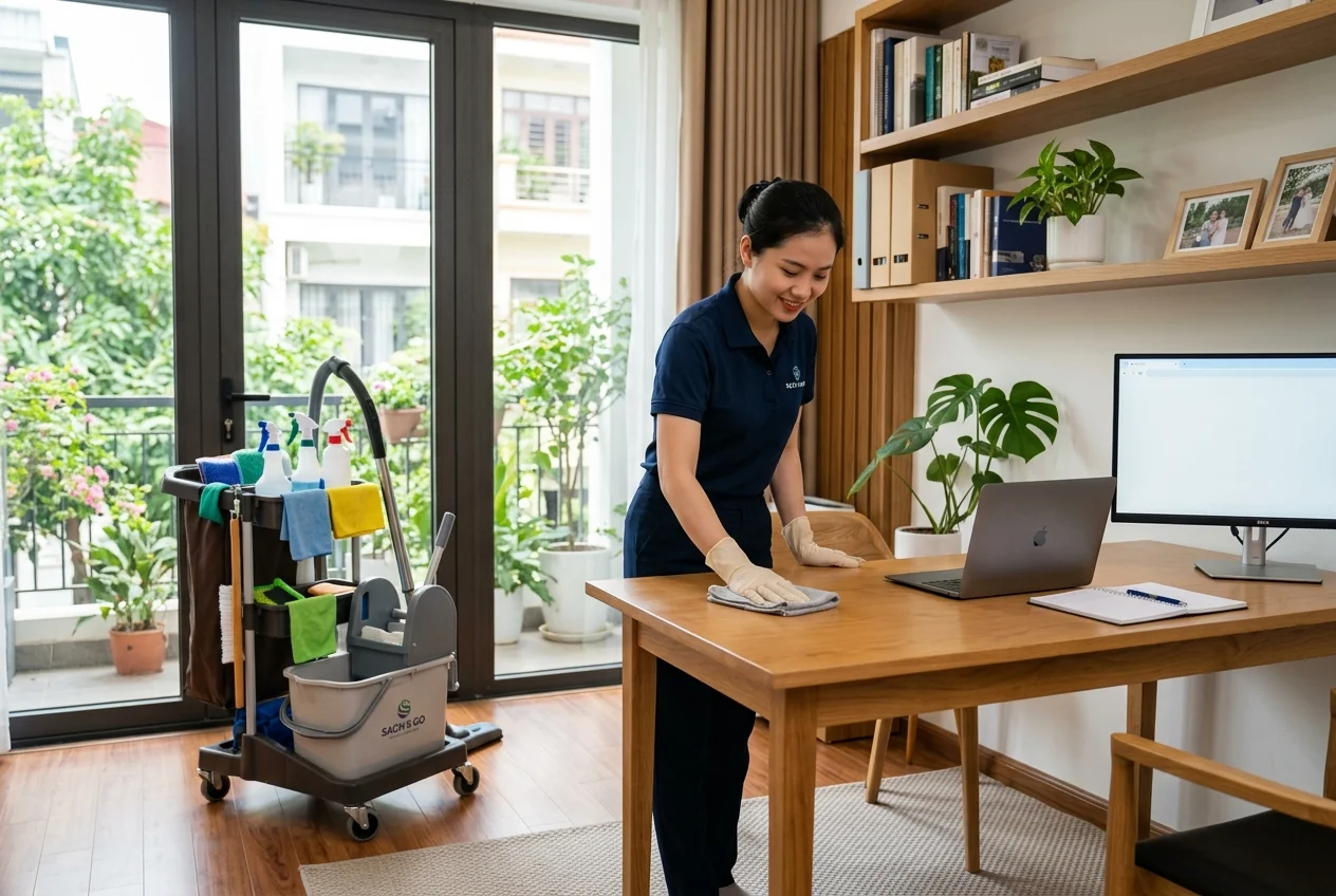 Gói vệ sinh văn phòng định kỳ Hạ Long - hàng ngày, tuần, tháng