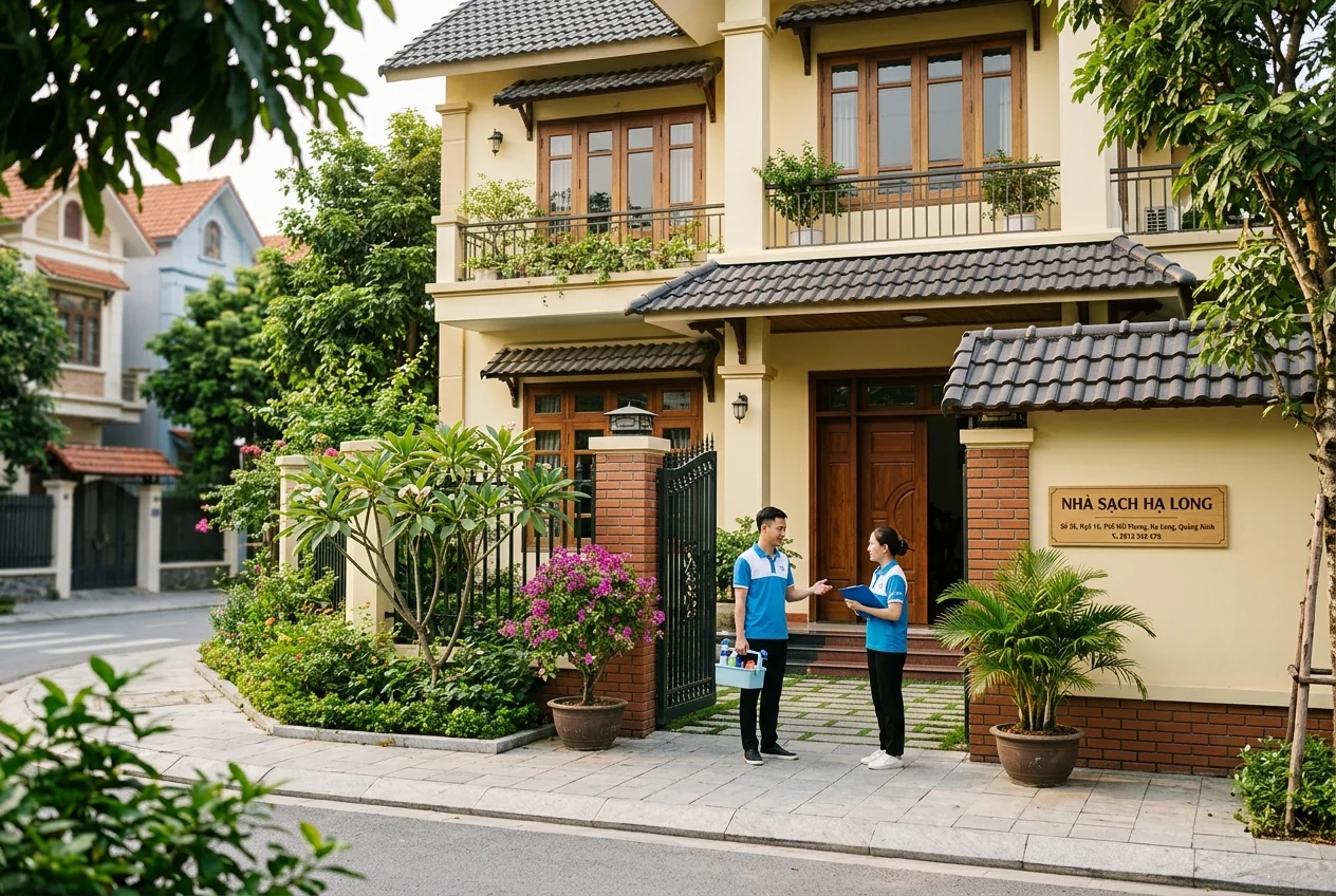 Thông tin liên hệ Nhà sạch Hạ Long - báo giá vệ sinh công nghiệp Hạ Long